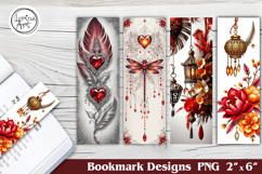 Lantern Printable Bookmark 4 PNG Product Image 1