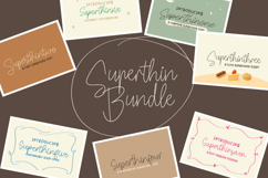 NEW SUPERTHIN BUNDLE FONT Product Image 1