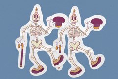 Retro Groovy Skeleton Product Image 2