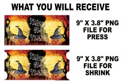 11oz Coffee Mug with Halloween Trick or Treat Sublimation Product Image 2