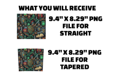 Medieval Knights &amp; Dragons Tumbler Wrap Product Image 2