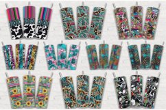 Western Tumbler 20oz Skinny Straight Sublimation files Product Image 3