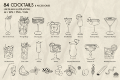 84 Cocktails Illustrations Svg Png Eps Product Image 5