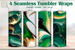 Abstract Waves Tumbler Sublimations , 20 oz Tumbler Wrap Product Image 1