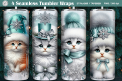 4Christmas Seamless Tumbler Wrap 20 oz Product Image 1