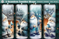 4Christmas Seamless Tumbler Wrap 20 oz Product Image 1