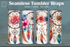4 Dream Catcher Tumbler Wrap Sublimations, 20 oz Product Image 1