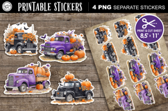 Halloween Stickers design PNG Product Image 1
