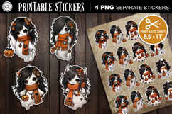 Halloween Ghosts Stickers design PNG Product Image 1