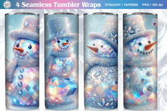 4Christmas Seamless Tumbler Wrap 20 oz Product Image 1