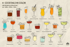 84 Cocktails Illustrations Svg Png Eps Product Image 2