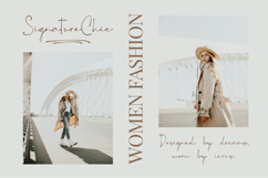 The Camellia - Modern Handwritten Script Product Image 5