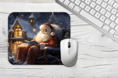 Santa Claus Mousepad PNG, Santa Claus Mousepad sublimation Product Image 1
