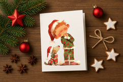 Christmas Clipart PNG, Santa Claus Product Image 4