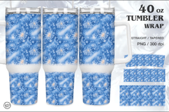 Cristmas Tumbler Sublimation, 40 oz Tumbler Wrap Product Image 1
