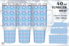 Cristmas Tumbler Sublimation, 40 oz Tumbler Wrap Product Image 1