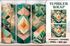Boho Tumbler Sublimation, 20 oz Tumbler Wrap Product Image 1