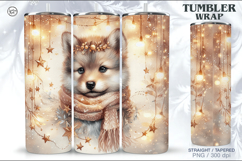 Christmas Tumbler Wrap 20 oz Product Image 1