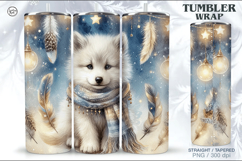 Christmas Tumbler Wrap 20 oz Product Image 1