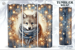 Christmas Tumbler Wrap 20 oz Product Image 1