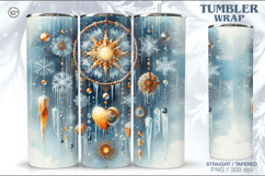 Christmas Celestial Tumbler Wrap 20 oz Product Image 1