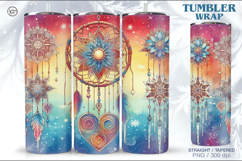 Christmas Celestial Tumbler Wrap 20 oz Product Image 1