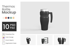 Thermos Bottle Mockup Product Image 1