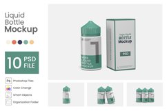 Liquid Bottle Mockup Product Image 1