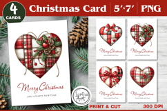 Merry Christmas Card. Printable cards Product Image 1