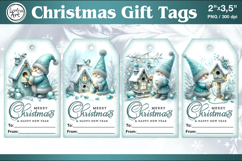 Christmas Gift Tags|Cozy Christmas| PNG Sublimation Product Image 1