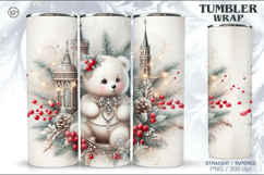 Christmas Tumbler Wrap 20 oz Product Image 1