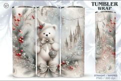 Christmas Tumbler Wrap 20 oz Product Image 1