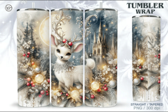 Christmas Tumbler Wrap 20 oz Product Image 1
