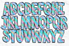 Doodle Alphabet PNG, Alphabet Letters PNG Bundle, Hand Drawn Product Image 2