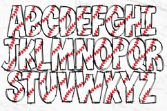 Doodle Alphabet PNG, Alphabet Letters PNG Bundle, Hand Drawn Product Image 2