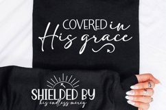 Covered in His Grace SVG Design Product Image 2