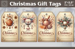 Christmas Gift Tags| Ball | PNG Sublimation Product Image 1