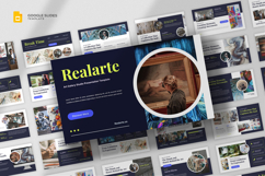 Art Gallery Google Slides Template Product Image 1