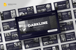 Black Google Slides Template Product Image 1