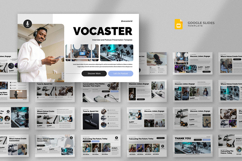 Podcast &amp; Radio Google Slides Template Product Image 1