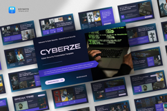 Cyber Security Keynote Template Product Image 1