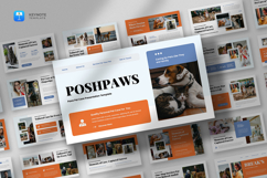Pet Care &amp; Veterinary Keynote Template Product Image 1