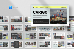 Logistics &amp; Transportation Keynote Template Product Image 1