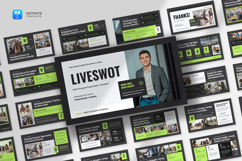 SWOT Analysis Keynote Template Product Image 1