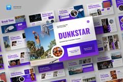 Basketball Sport Keynote Template Product Image 1