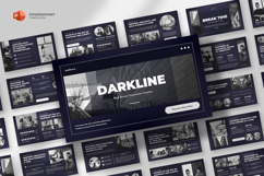 Black Powerpoint Template Product Image 1