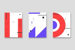 Trendy Memphis Vintage Cover Design Graphic Product Image 1