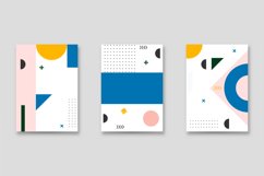 Trendy Memphis Vintage Cover Design Graphic Product Image 1