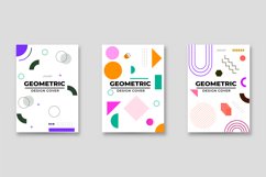 Trendy Memphis Vintage Cover Design Graphic Product Image 1