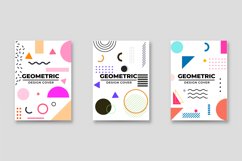 Trendy Memphis Vintage Cover Design Graphic Product Image 1